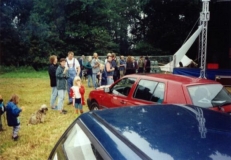 Gesuelze vor dem Aufbauen