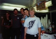Macello, Anja, Rosi, Micha und Pommes